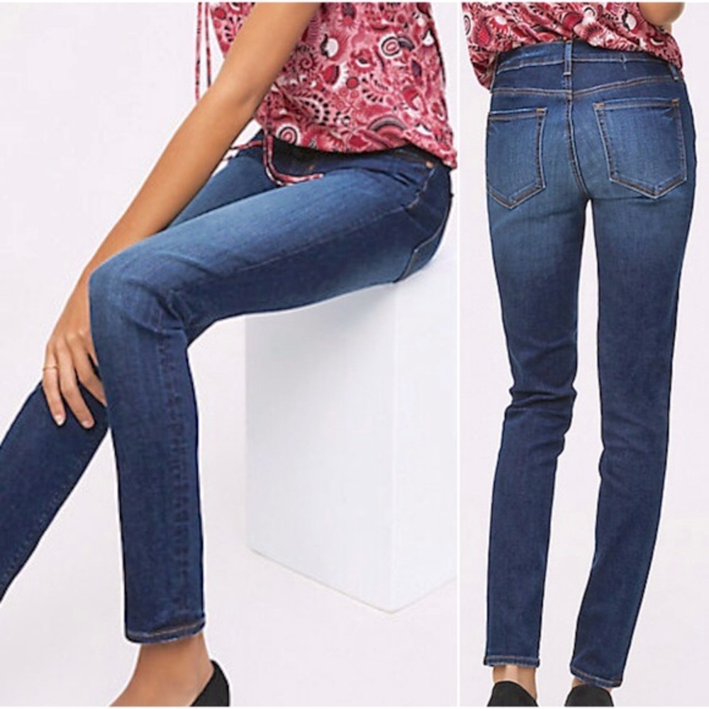 LOFT Blue Modern Skinny Jeans Size 27